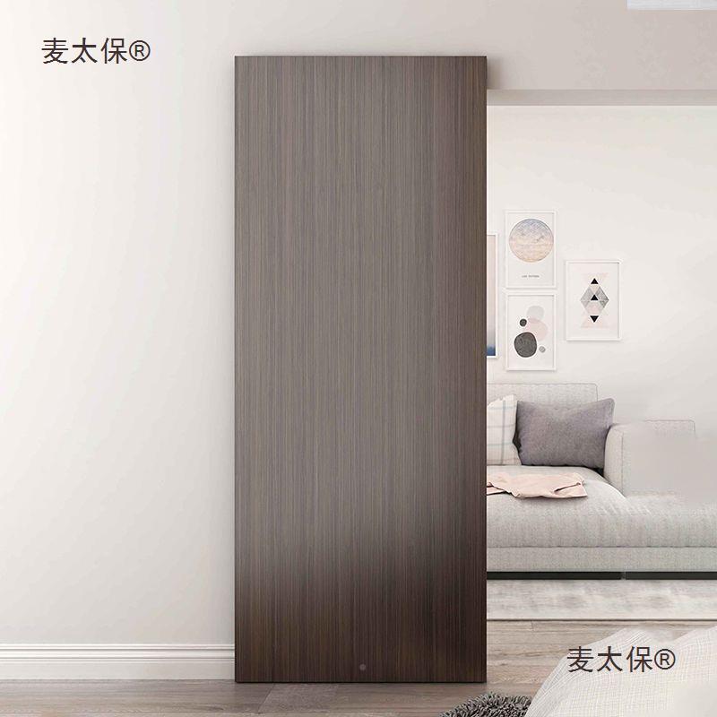 幽门无轨移门谷仓隔门隐麦形推拉门灵卧室厨房门卫生间611折叠断