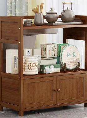 茶几桌带客厅20883小茶台泡茶桌沙发置边几抽茶水架餐边柜功家用