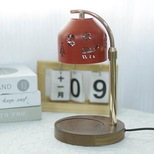 香薰灯融蜡灯床温北欧融烛台灯灯无明馨火升扩香复古装饰卧室头降