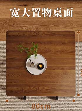 可折桌小桌子餐桌家用户型44652简易圆桌出屋租户外叠便携摆吃饭