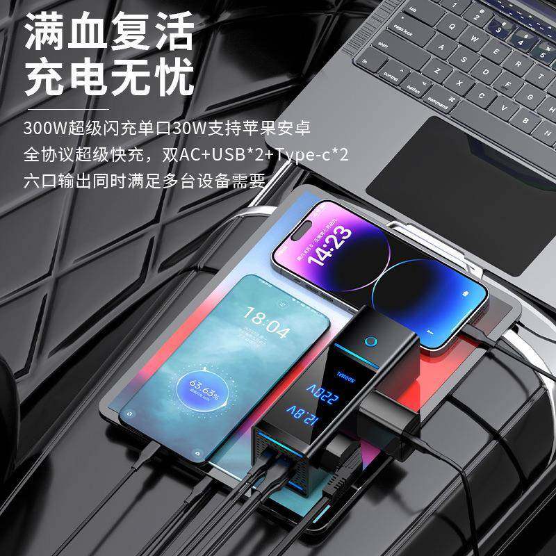 车载逆变器00W大3功率电源转换器6518灰色12V24车转220VV载充电器