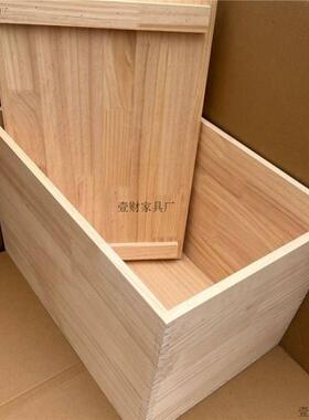 实木窗柜组合可TIH储柜卧室窗台物榻榻米地柜矮柜收飘纳阳坐台柜