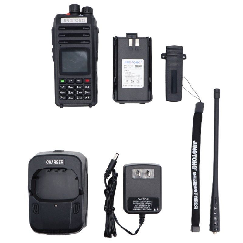 精通JT-8000PLUS对讲机户外露营穿越自驾游车用无线电手台航空频