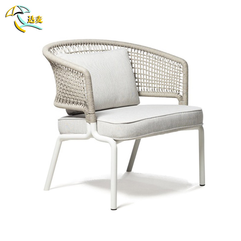 北欧户外沙发藤沙发花园庭院藤编沙发设计师酒店样板房休闲家具