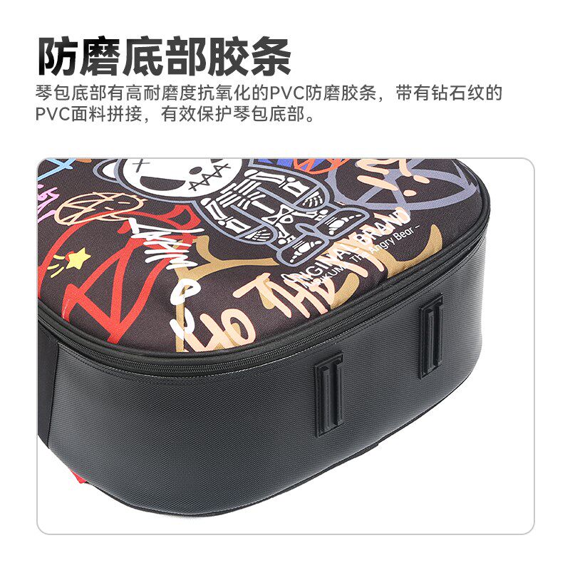 音乐驿站迪塞拉系列民谣电吉他琴包贝斯包40寸41寸加厚防水高颜值
