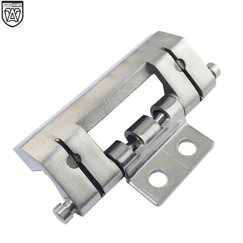 安望合页铰链201-1暗铰链配电箱机柜门铰链暗合页设备304不锈钢
