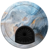 电脑办公桌穿线孔盖板装 饰盖桌面孔洞盖开书桌穿线盒线孔盖 饰圈装