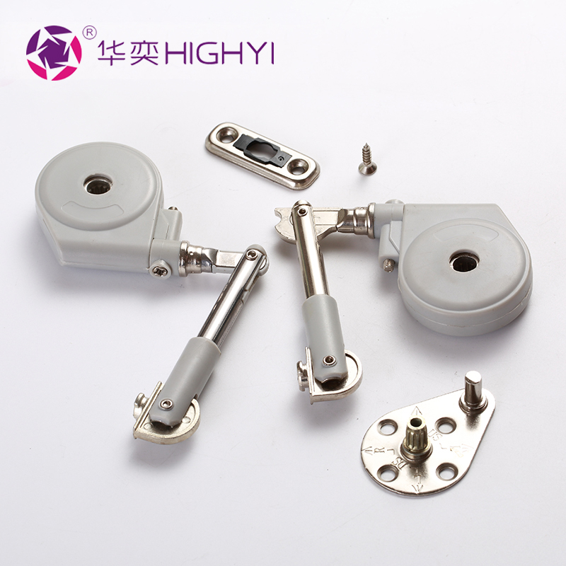 榻榻米上翻门日式气弹簧支撑杆橱柜门支撑气压杆梳妆台下翻液压杆