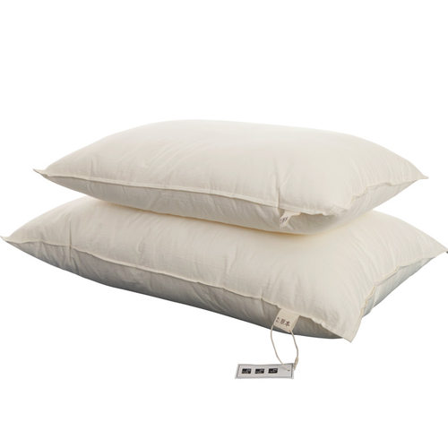 全棉A类枕头枕芯家用民宿单人护颈椎助睡眠中高低枕纯棉儿童柔软