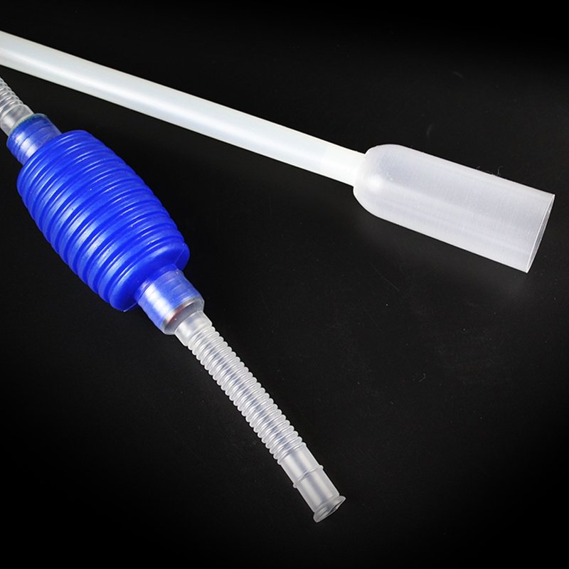 鱼缸水族箱换水管手动抽水清洁工具虹吸管吸便器过滤换水管底吸管