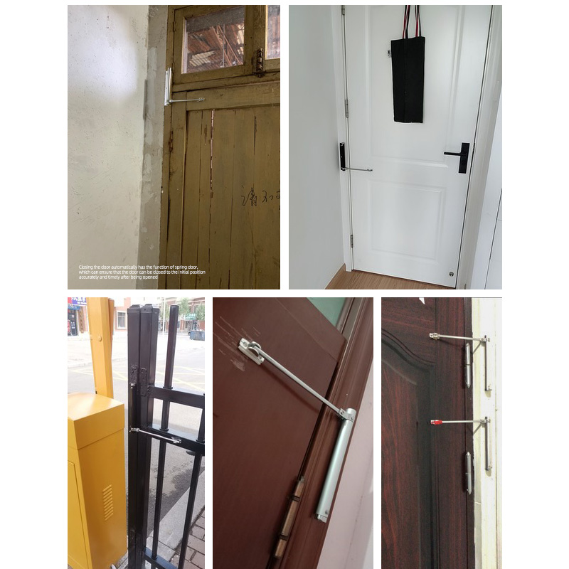 隐形门合页缓冲弹簧自动关门铰链回弹自闭木门暗门闭门器