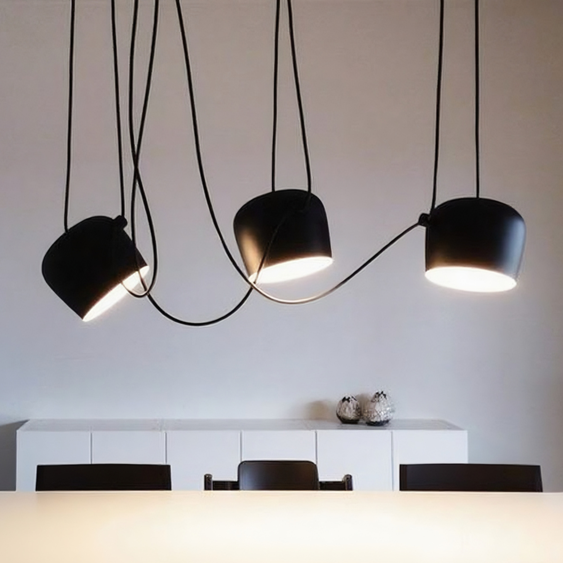 北欧创意个性客餐厅吊灯咖啡馆服装店现代橱窗梓合金小鼓艺术灯具