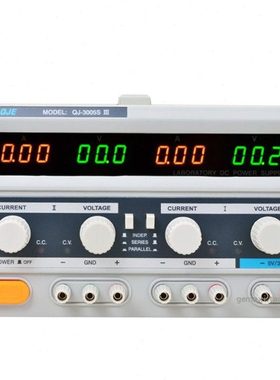 双路直流电源求精QJ6003SIII可调DC电源QJ3005S-III60V0-30V3A5A