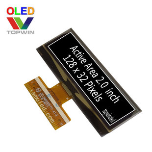 2.0寸白光2英寸OLED屏液晶屏白色UG 2832KSWMG01厂家31pin焊接