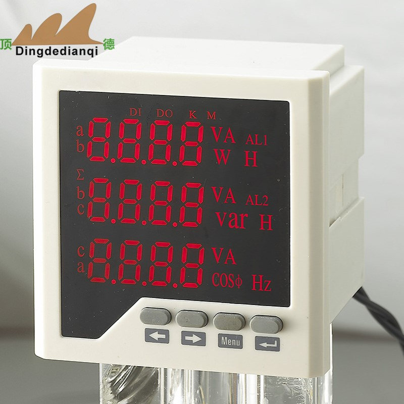 三相电能监控仪DED194Z-AS4DI1多功能全电量测量仪表 数字式仪表