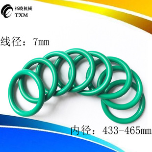 440 443 460 435 462X线径7mm 455 437 450 氟胶O型圈内径433 445