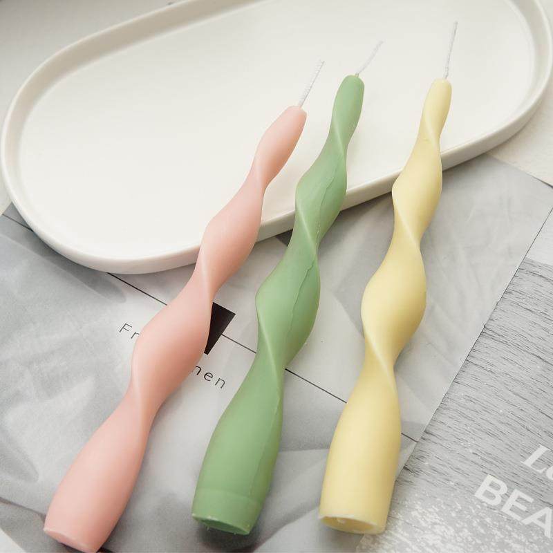 202年9月新款几何1旋转螺BDA旋蜡模具麻花3号扭曲蜡硅烛胶模杆具