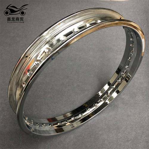 250野摩托车越配件轮圈前轮1.4/.6-21改后轮11.8/2.15-18钢圈通用