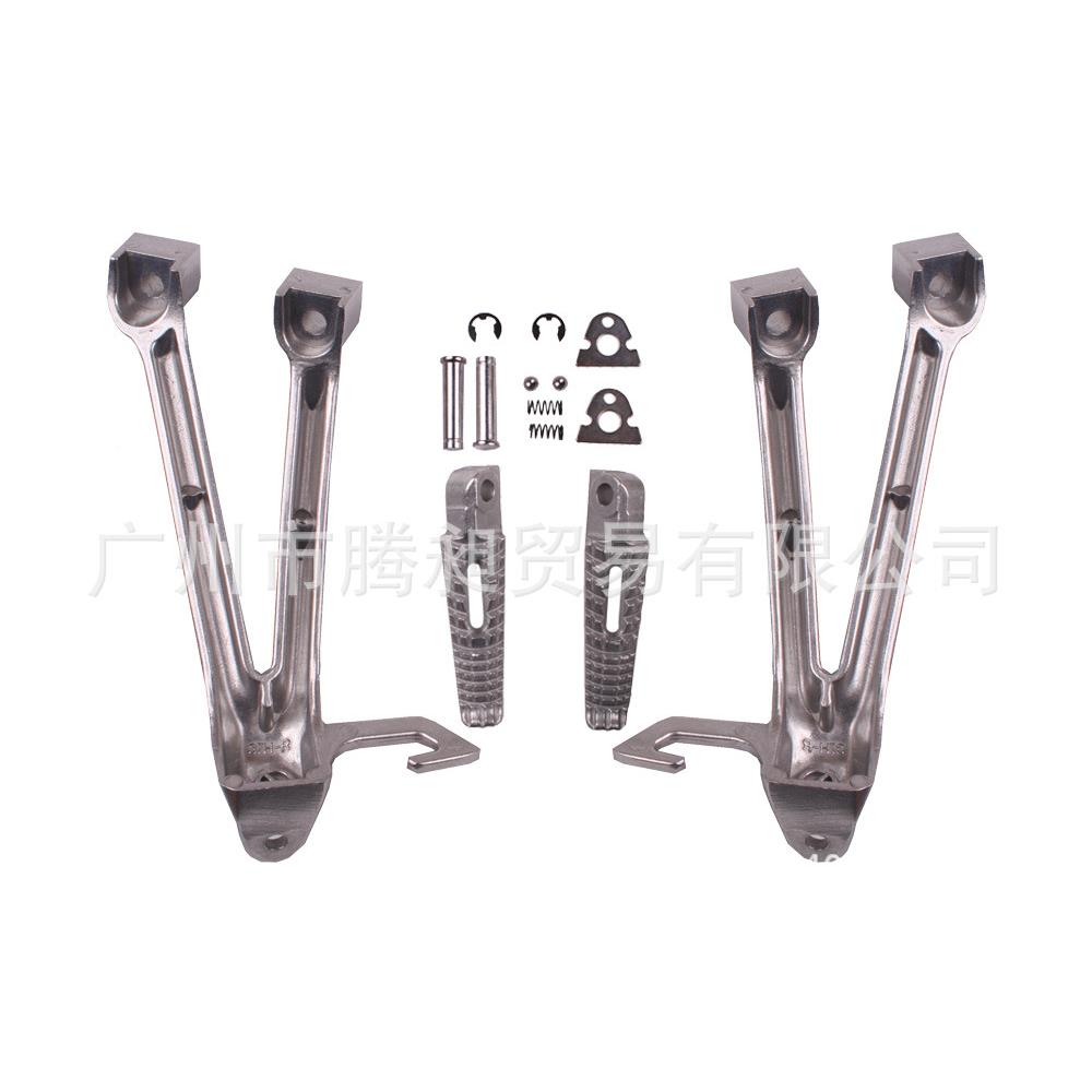 适用脚于摩托6车改装配件G架SXR60530300200-2007后踏支三角板支