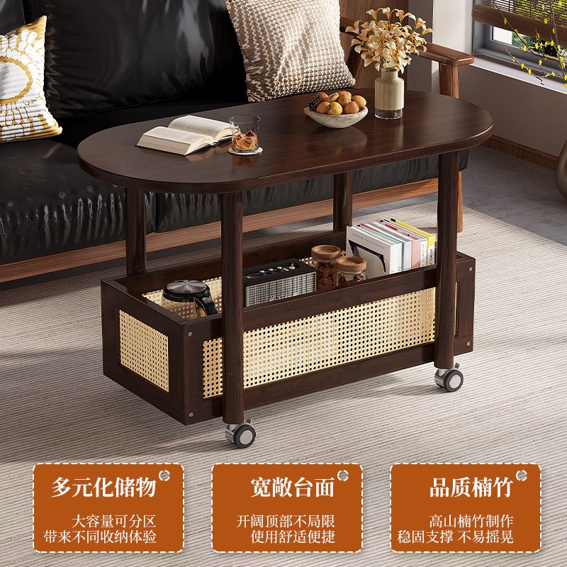 创意小茶几客厅i家用现代简约小户型2025新款轻奢高级感可移动边