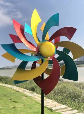 家居户车外花庭园院摆彩色风田园插件装饰件jf-09铁艺创意造景