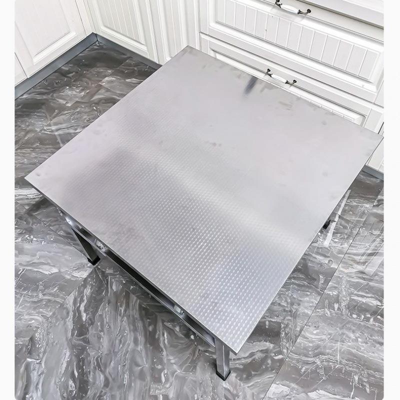 不GOV锈钢折叠学桌餐桌用家宿舍出租房吃饭桌写方字习桌摆摊便携