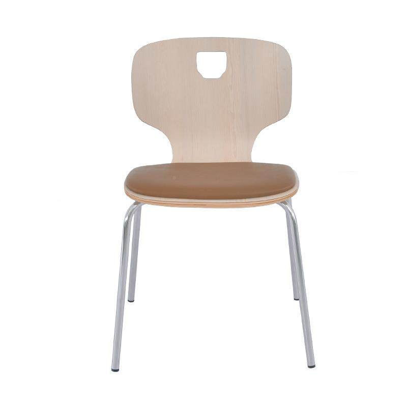 三闲朗家具简休子现代弯曲木椅快餐奶茶餐椅5咖啡店餐椅约餐饮坐