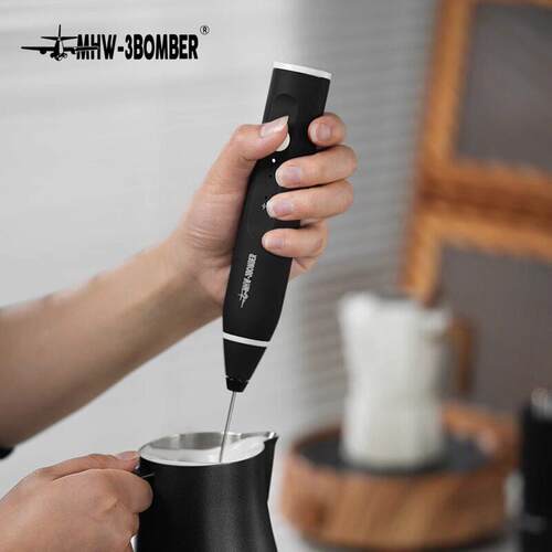 MHW-3BOMBER轰炸机打奶泡器咖啡打泡器 家用电动打蛋器搅拌棒奶泡