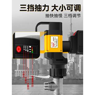 锂电抽油电泵手油提式动插泵桶泵柴泵油WDN桶泵充电式加油加油机