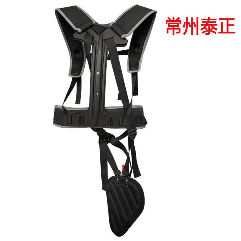 双肩工背负式割草机草机割灌机电动具打加厚背带带肩TNBBTK-W