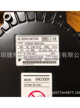 安SGMGH-0CA619ACA6113ACA612ACA6130A0CA61电川机伺2服驱动0器安