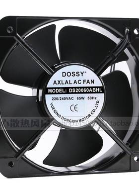 DOSSY丰登牌DS/D20060AHL22B0V/380VVTD6X5W电箱散热风扇10680