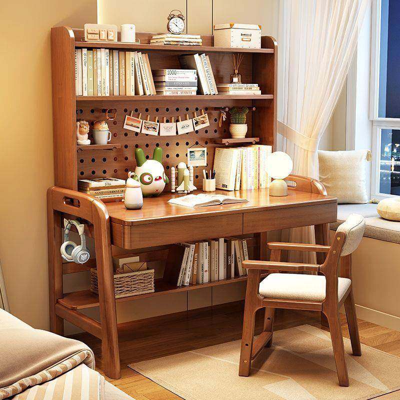 实木书桌书一洞体洞板学生儿电脑桌简约童学习桌书体可REW升一降,电子元器件市场,其它元器件,淘宝优惠券,粉丝福利购,淘宝优惠卷