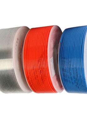 U气管*5空压P机高压气8动软管PU6312*401*6.512*8透明红蓝厂家