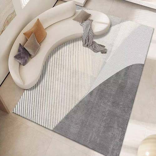 现代简约家用防客厅大面地积地毯圈吸209绒满铺底部尘耐脏水沙发