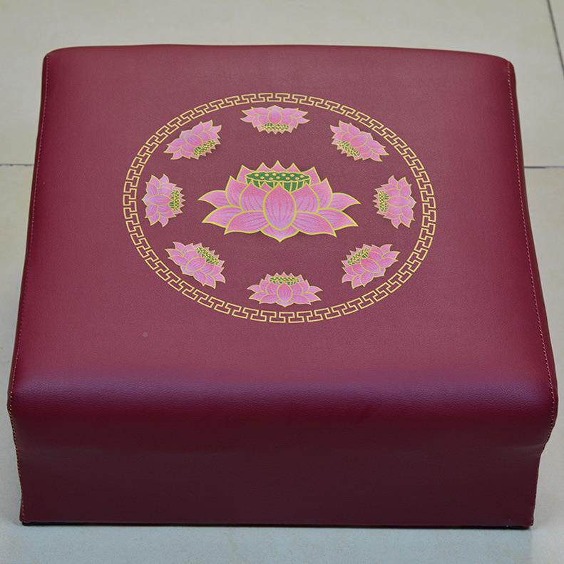 用家跪垫加LBN厚海绵莲花多风格多头材冥料想床垫冥想垫跪凳磕凳