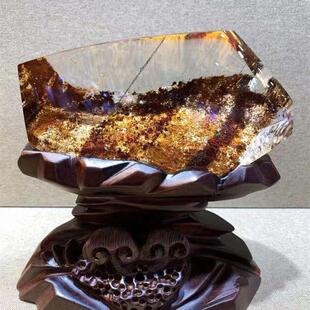 天然彩幽灵发晶景石石绿灵千塔层山聚宝盆金字919水幽晶幽灵原摆