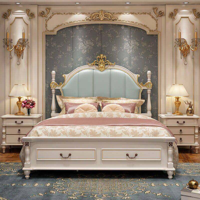 美式床欧式床轻奢床公HXW主主卧婚简床储物现代床约床实木板双人,鲜花速递/花卉仿真/绿植园艺,其它园艺用品,淘宝优惠券,粉丝福利购,淘宝优惠卷