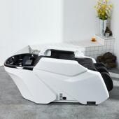 全动自按智能电动摩洗头床理发店美恒温冲水头K300疗熏发蒸床发廊