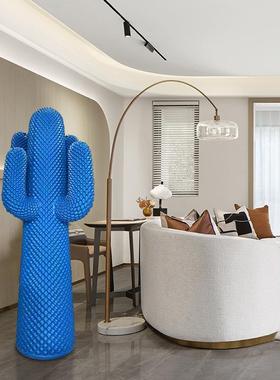 仙人衣架雕塑大装摆件家居客厅玄关网红店铺仙人掌商轻奢潮掌玩场