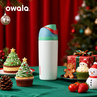 OWALA保温杯不锈钢水杯大容量保温便携475ml 会员优先购