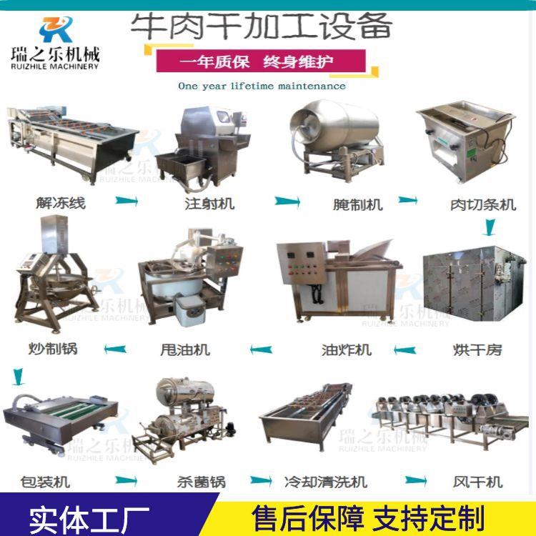 牛肉干全套设备内蒙牛肉干设备风干牛肉干机油炸肉干设备