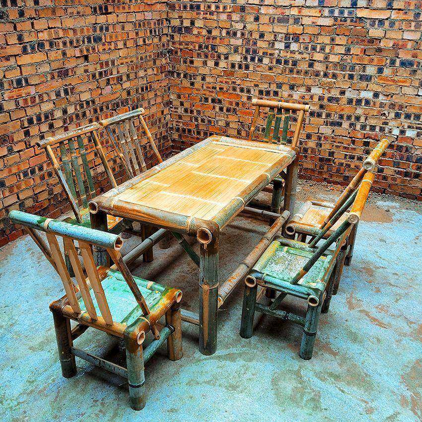 院庭手工农家餐馆民乐围炉煮茶组合老式竹RKJ编复宿古竹桌子竹凳,包装,电子元器件包装,淘宝优惠券,粉丝福利购,淘宝优惠卷