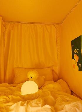 2025新款学生宿舍蚊用帐flx29974遮光床一帘体寝室上下铺专单人全