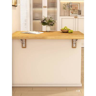 阳墙垛子隔断墙折桌叠面桌板台半墙OK262矮墙吧台书实木板窗台隔