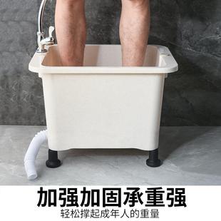 把池阳台高703脚拖拖盆卫生家用墩布池拖布把池移动洗地盆间水池