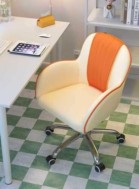 电脑椅家字用女生卧室化妆宿舍学习久坐书桌72372椅子寝室升椅降