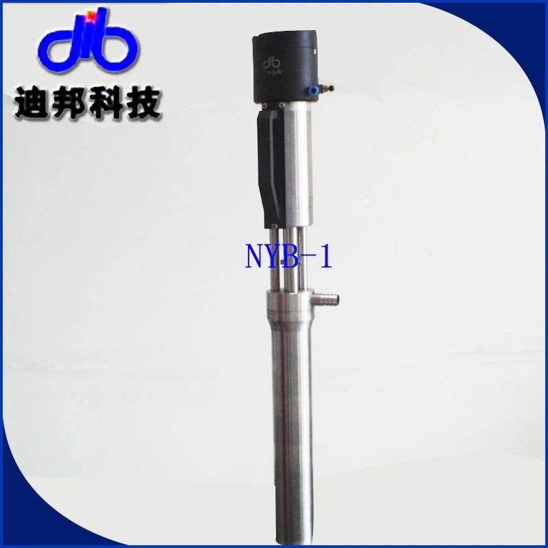 现货不锈钢上料料泵抽气动48492抽泵高稠粘度液插桶料泵迪邦厂家