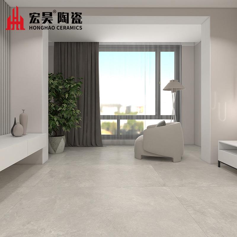 哑光铺仿古大板瓷砖OKY750粒x1050钻石干亚抛质感全屋通地砖客厅