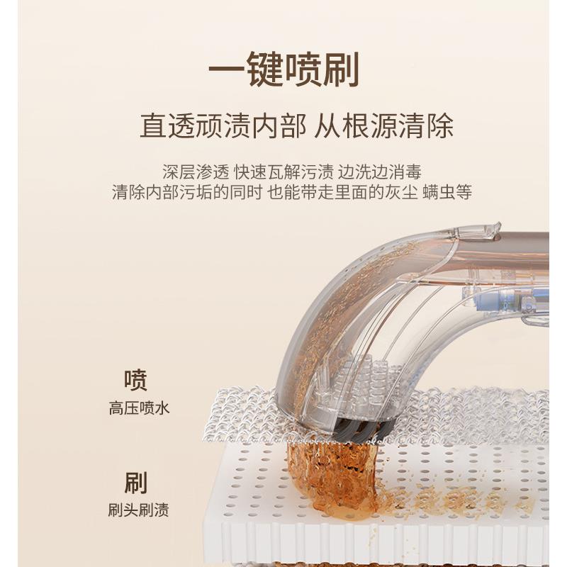 沙发清洗功机抽吸梯艺沙发清布洗小型多能楼窗户清洁吸尘LEV器踏